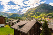 © Connect Images - Switzerland, Valais, Town in mountain landscape