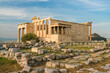 Greece, Athens, Exterior of Erechtheion