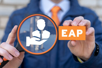 EAP Employee Assistance Program Concept.