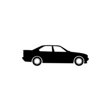 The Best BMW Silhouette Illustration Image Vector For Design BMW 5-Series Old