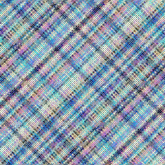 Aufkleber - Imitation of a texture of rough canvas. Seamless pattern.