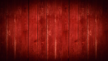 Abstract Grunge Old Dark Red Painted Wooden Texture - Wood Board Background