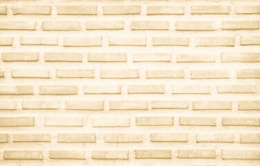 Wall Mural - Cream and white brick wall texture background. Brickwork and stonework flooring interior design.