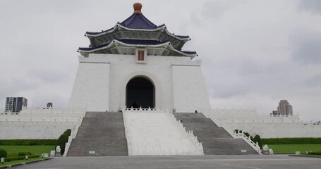 Canvas Print - Chiang Kai shek Memorial Hall in Taiwan