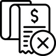 Missed Bill Payment Icon