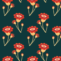 Poster - Floral Background