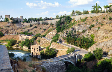 Poster - Historical city of Toledo. Spain