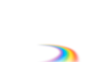 Wall Mural - rainbow photo overlays, photoshop overlay, bokeh overlay, colorful, chasing rainbows, png
