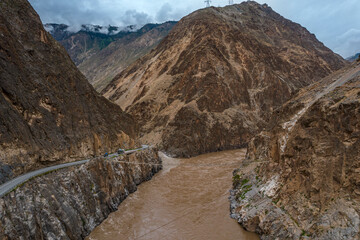 Wall Mural - beautiful scenery of Tibet China