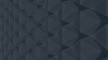 Poster - Gray abstract background from geometric lines. 3D rendering.
