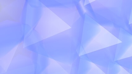 Poster - Blue-pink abstract background from geometric lines. 3D rendering.