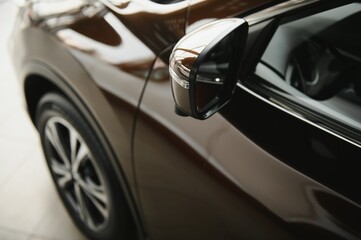 Sticker - Front View of a Luxury Car