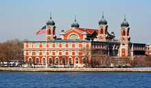 Millions Of Immigrants To The U.S. Passed Through This Building On Ellis Island In New York Harbor After It Opened In 1892; It Now Houses The National Immigration Museum.