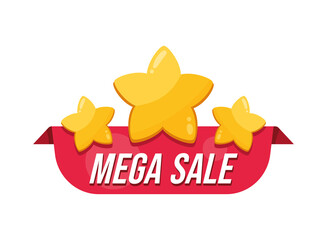 Wall Mural - mega sale tag