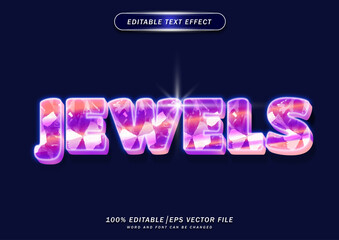 Poster - Luxury jewels text with diamond pattern effect.