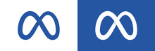 Meta Logo Icon. Vector Illustration. Vinnytsia, Ukraine - May 23, 2022