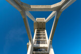 Fototapeta  - Mine shaft tower 