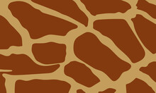 Giraffe Print Skin Abstract Seamless Pattern For Printing, Cutting And Crafts.