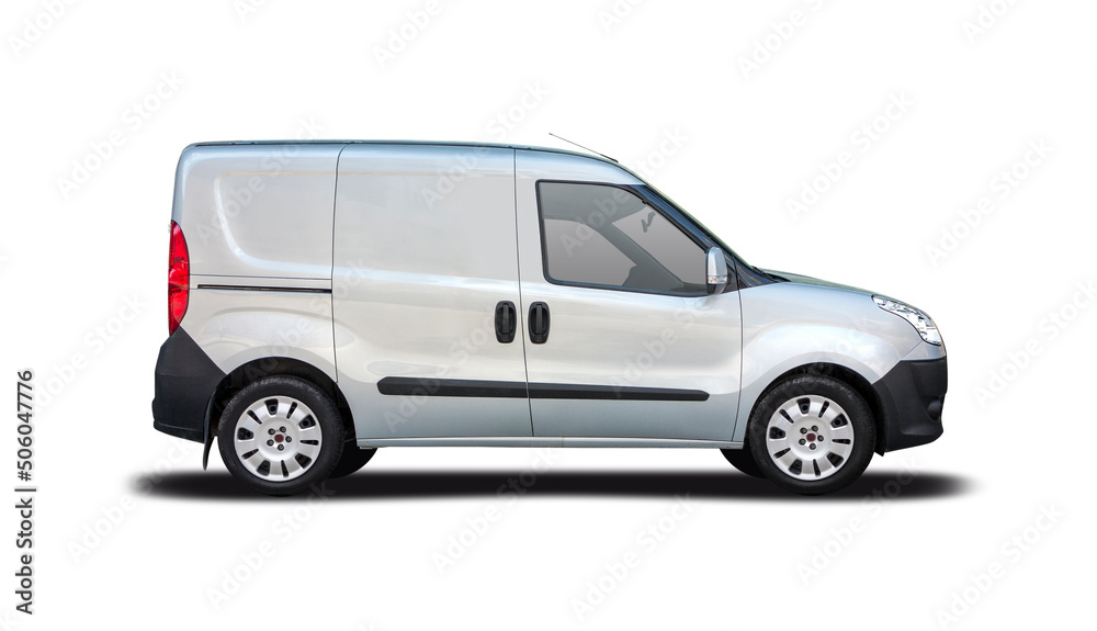 Fiat doblo small van side view isolated on white background, 15 March ...