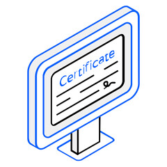 Sticker - Online Certificate 