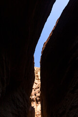 Wall Mural - The great canyon in Kuche Xinjiang China