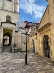 Wall Mural - The modern city of Lviv in western Ukraine with ancient European architecture