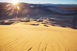 canvas print picture Sand dunes in California