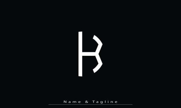 Alphabet letters Initials Monogram logo K