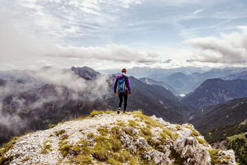 aussicht vom säulingsgipfel