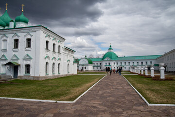 Wall Mural - Trinity Alexander-Svirsky Monastery. Staraya Sloboda village, Leningrade region, Russia