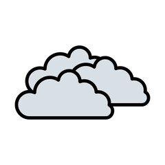 Poster - Cloudy Icon