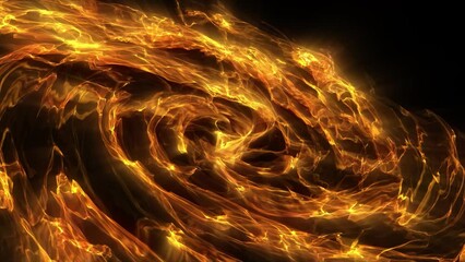 Wall Mural - abstract scientific fantasy background light energy waves forms circling fluctuating shiny particles