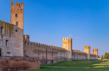 Wall Mural - Montagnana, a medieval beautiful town