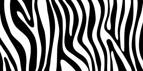 Canvas Print - sfondo, pelle di zebra, zebrato