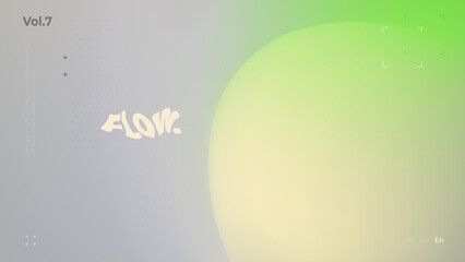 Wall Mural - holographic soft mesh background. trendy wallpaper with blurred shapes for poster, website, advertis