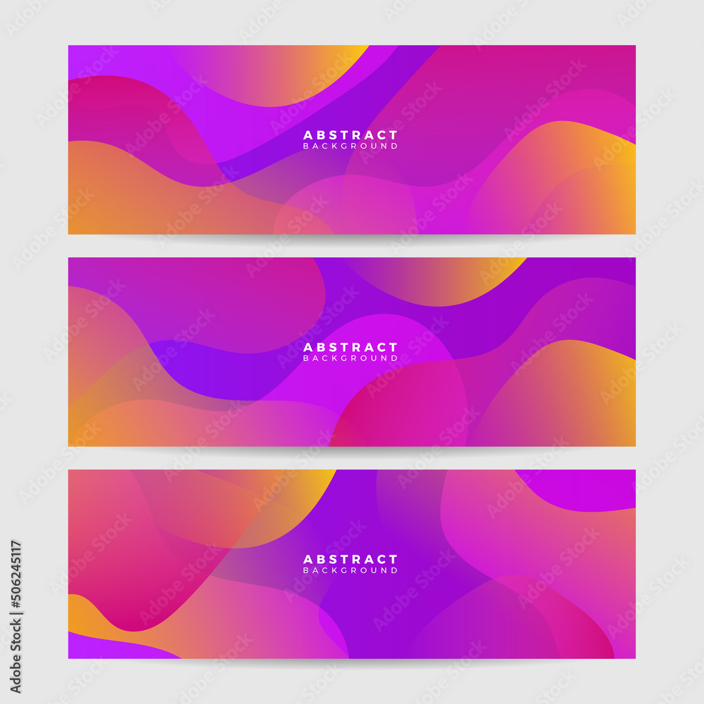 Abstract colorful polygon banner design template. Colorful tech web banner  with geometric shapes backdrop and gradient colors. Vector graphic design  banner pattern presentation background. Stock Vector | Adobe Stock, image size:1000x1000