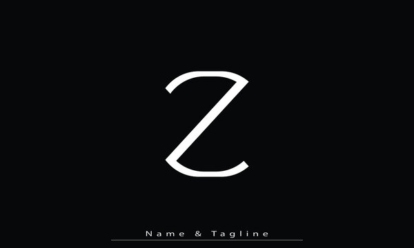 Alphabet letters Initials Monogram logo Z 