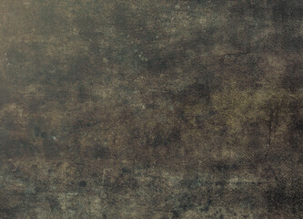 Wall Mural - Dark rusty metal background texture or grunge wall backdrop