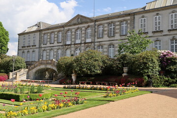 Wall Mural - Le musée d'art et d'archéologie, vue de l'extérieur, ville de Gueret, département de la Creuse, France