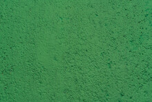 Green Abstract Background. Beautiful Green Textured Stucco On The Wall. Background From Green Stucco.