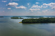 Tennessee Lake Near Nashville. Tennessee is a landlocked state in the U.S. South. Its capital, centrally located Nashville, is the heart of the country-music scene, with the long-running Grand Ole Opr