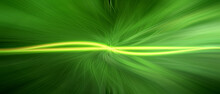Abstract Green Twirl Background Illustration