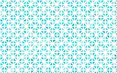  Light BLUE vector texture in triangular style.