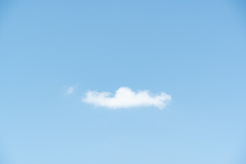 Wall Mural - many small clouds in blue sky.summer cloudy.white clouds floating in the sky