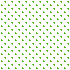 Wall Mural - polka dots pattern green white kids background suitable for baby cloth