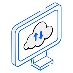 Sticker - Cloud Transfer