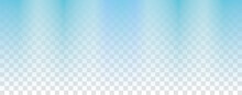 Vector Blue Colored Gradient Background On Transparent Background	