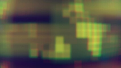Aufkleber - Out of focus abstract bright background. Design element 3d render loop animation