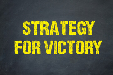 Wall Mural - Strategy for Victory