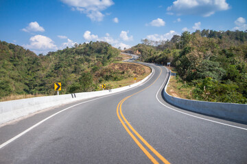 Road 1081 Santisuk - Bo Kluea District, Nan ,Thailand 